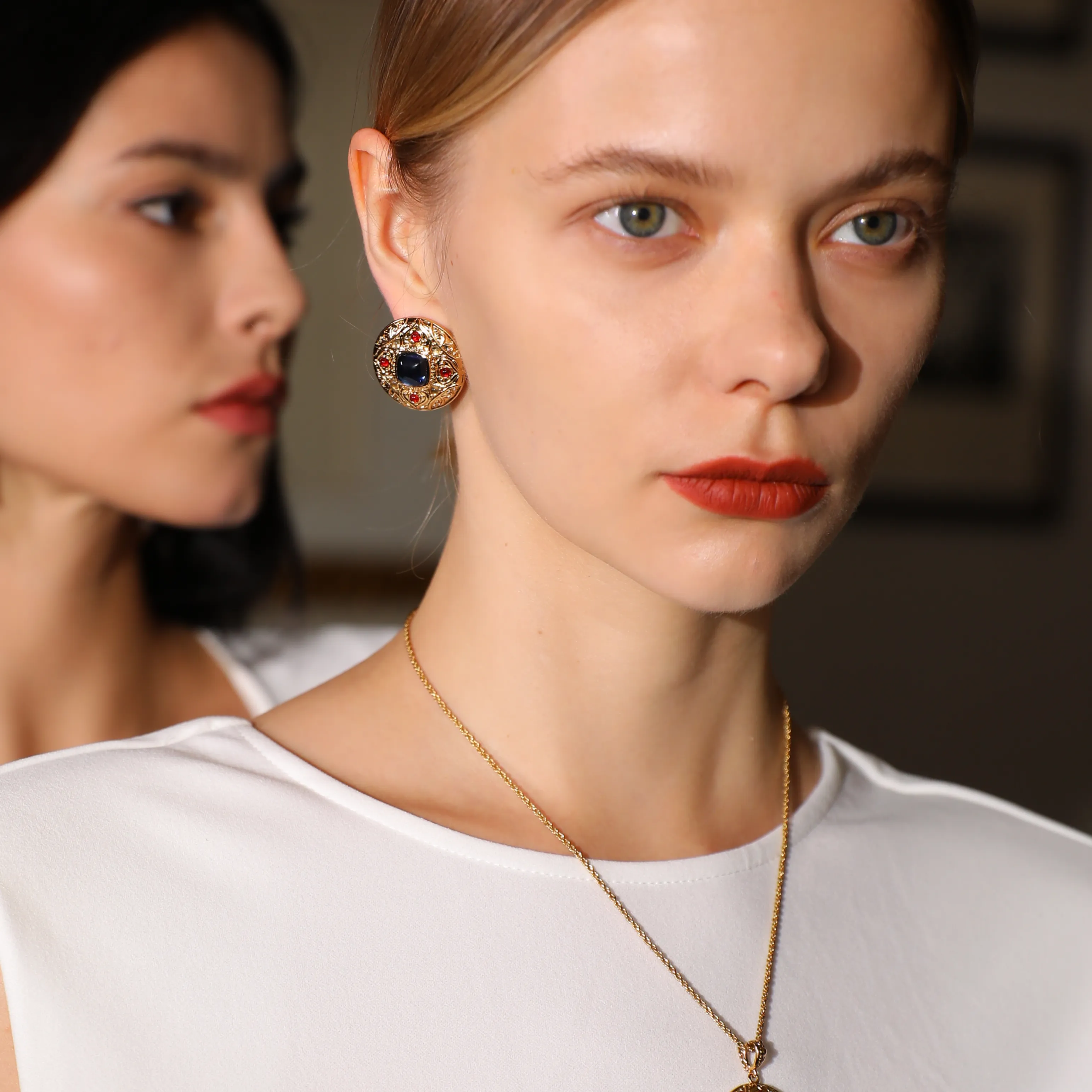 Byzantine Queen Necklace sold by Retro Chic product image thumbnail 3