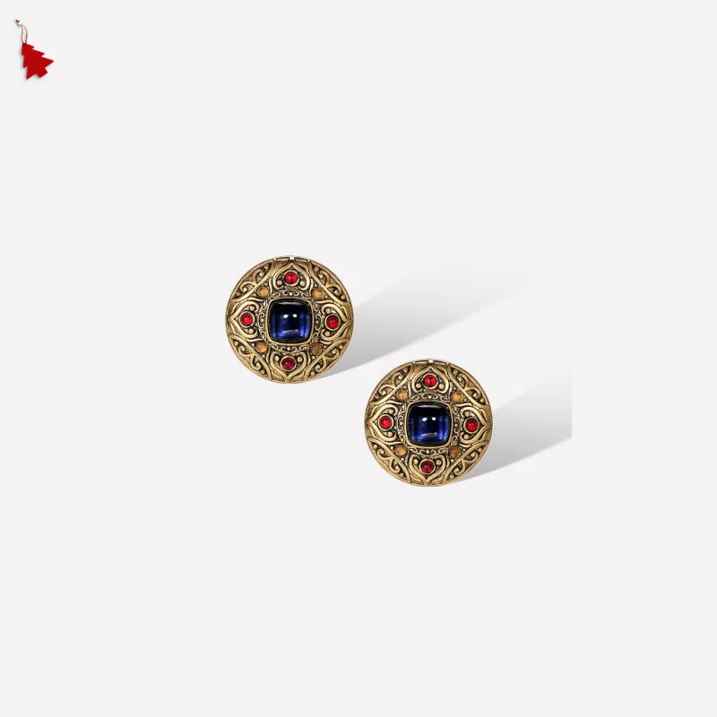 Byzantine Queen Earrings sold by Retro Chic
