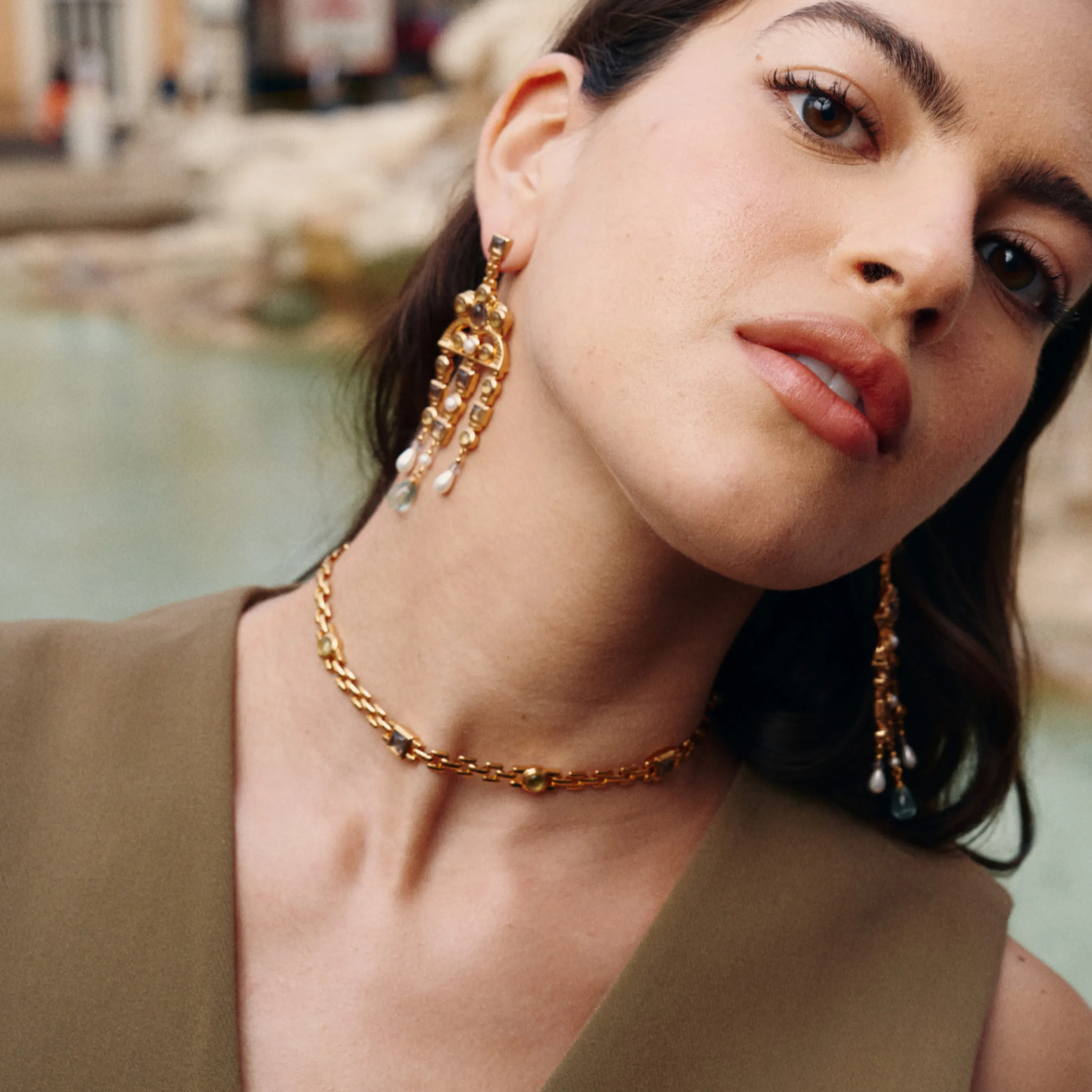 Byzantine Empire Earrings sold by Retro Chic product image thumbnail 3