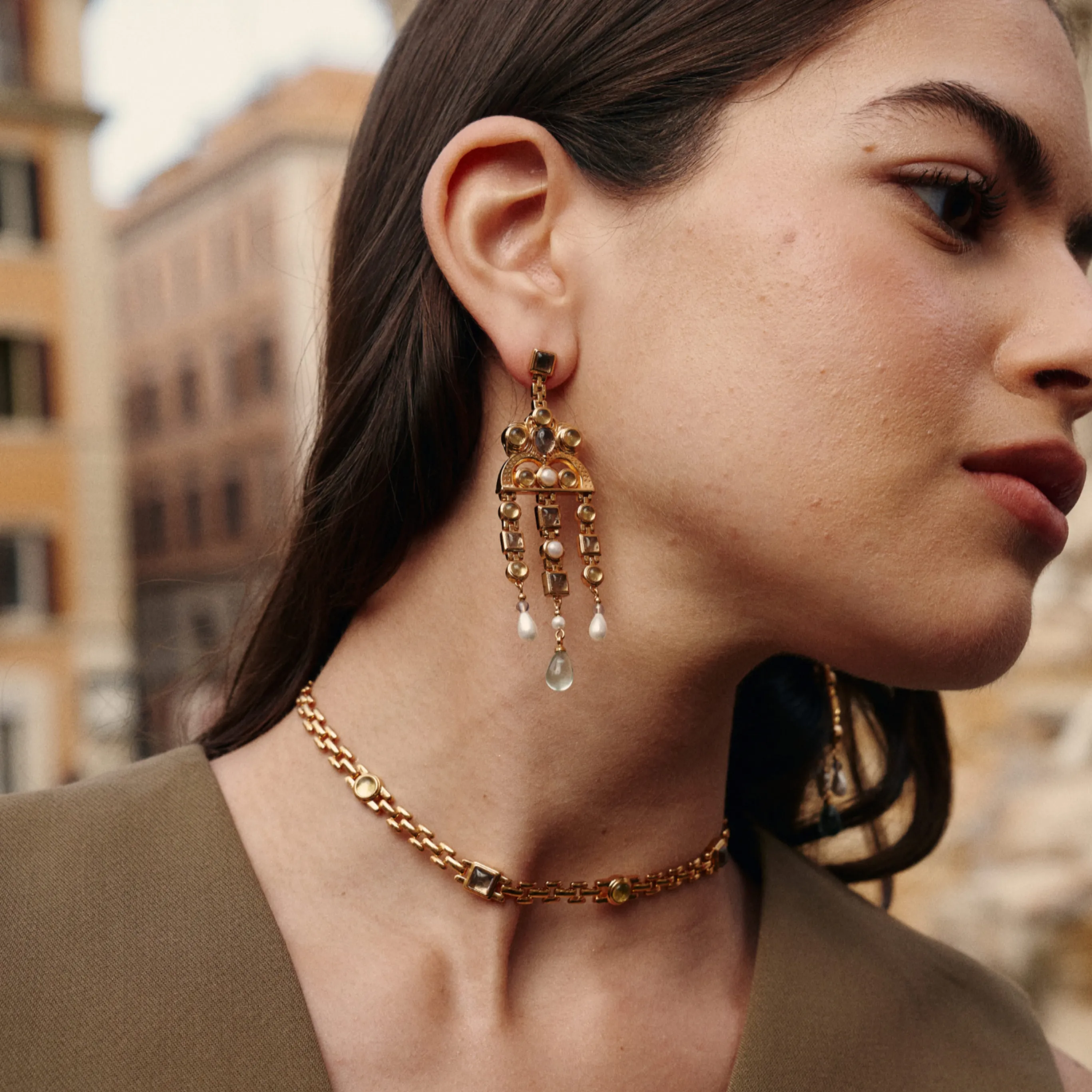 Byzantine Empire Earrings sold by Retro Chic product image thumbnail 2