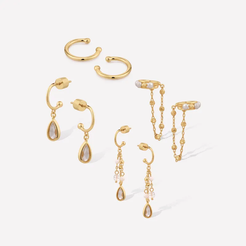 Aeolian Echo Earrings Set sold by Retro Chic