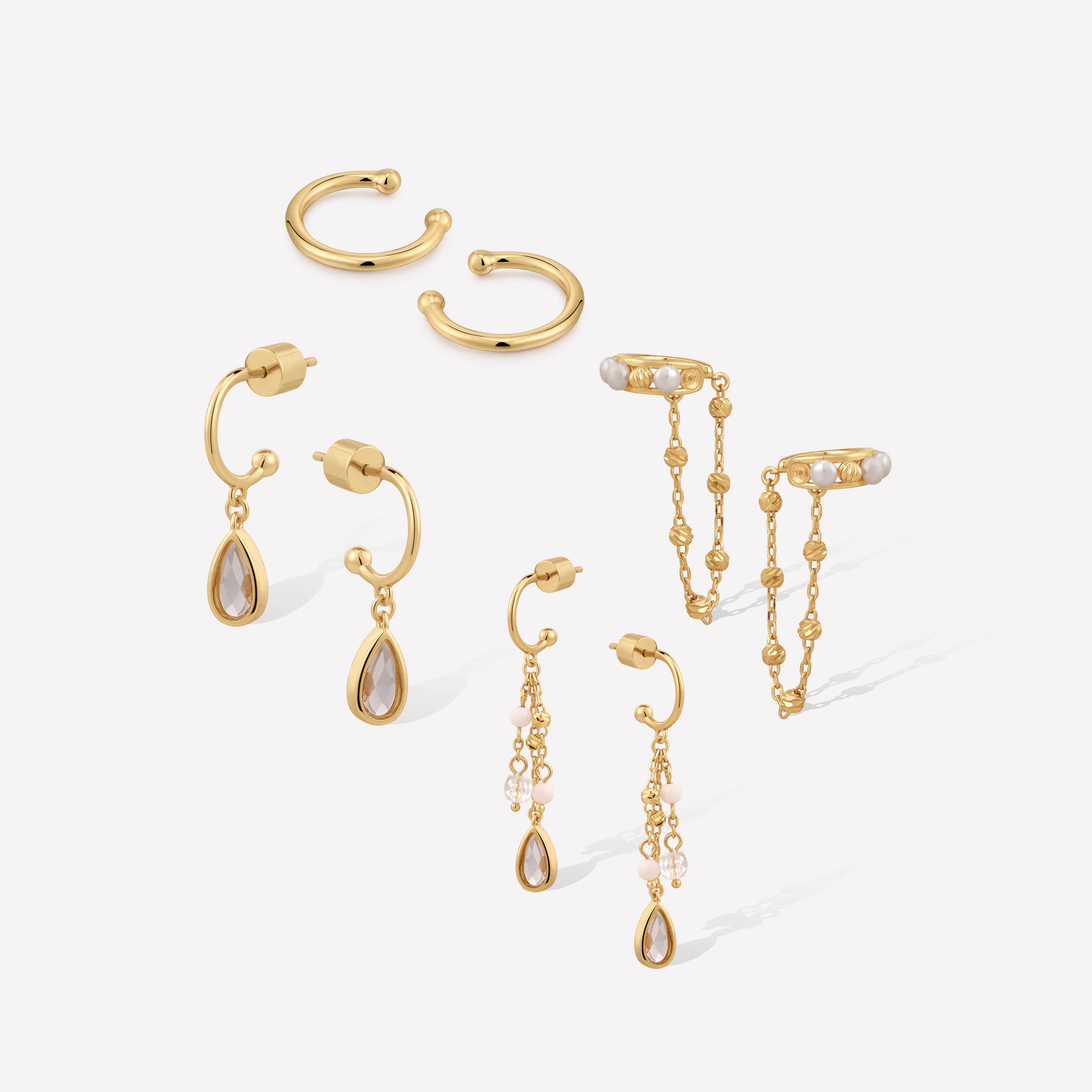 Aeolian Echo Earrings Set sold by Retro Chic