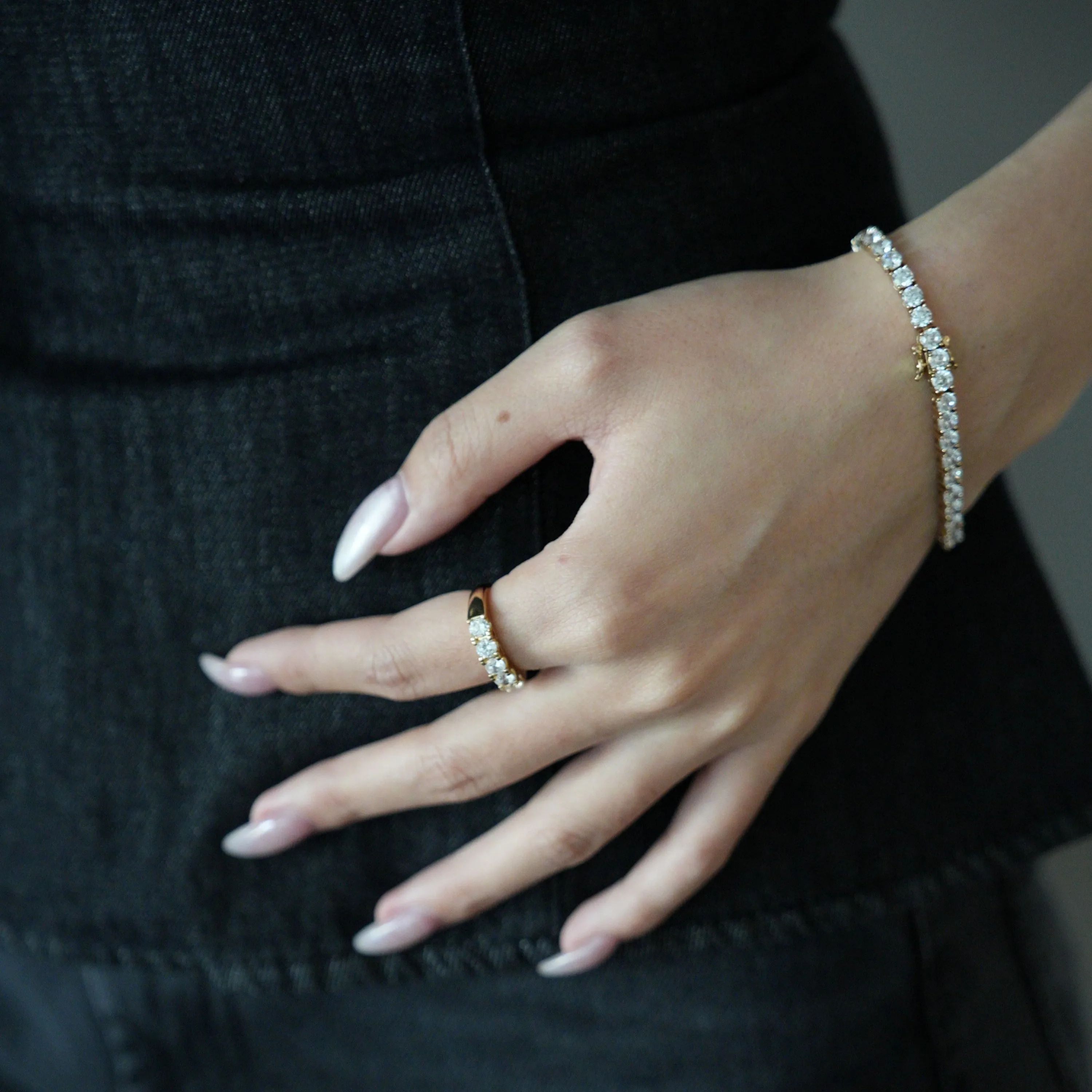 Roman Dusk Tennis Ring sold by Retro Chic product image thumbnail 2