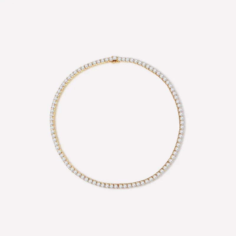 Roman Dusk Tennis Necklace made by Retro Chic