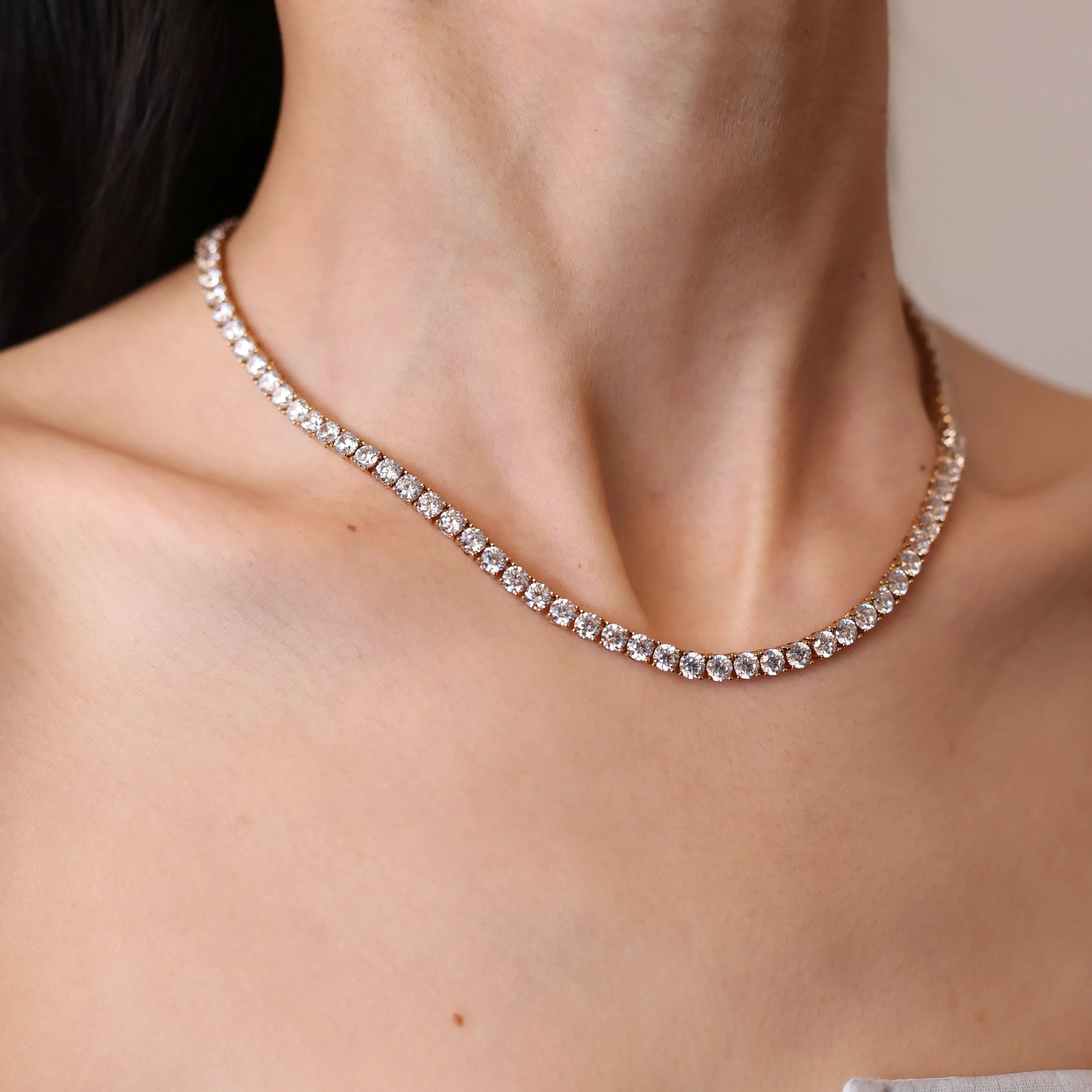 Roman Dusk Tennis Necklace sold by Retro Chic product image thumbnail 2