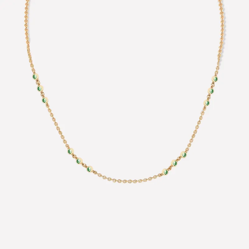 Verdant Whisper Necklace sold by Retro Chic