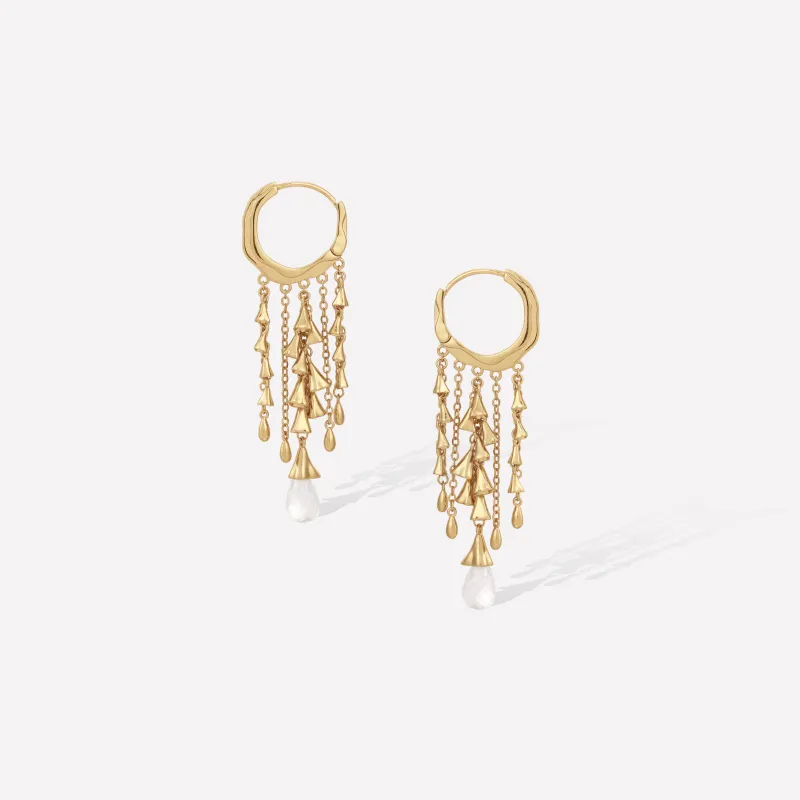 Aeolian Echo Tassels Earrings made by Retro Chic