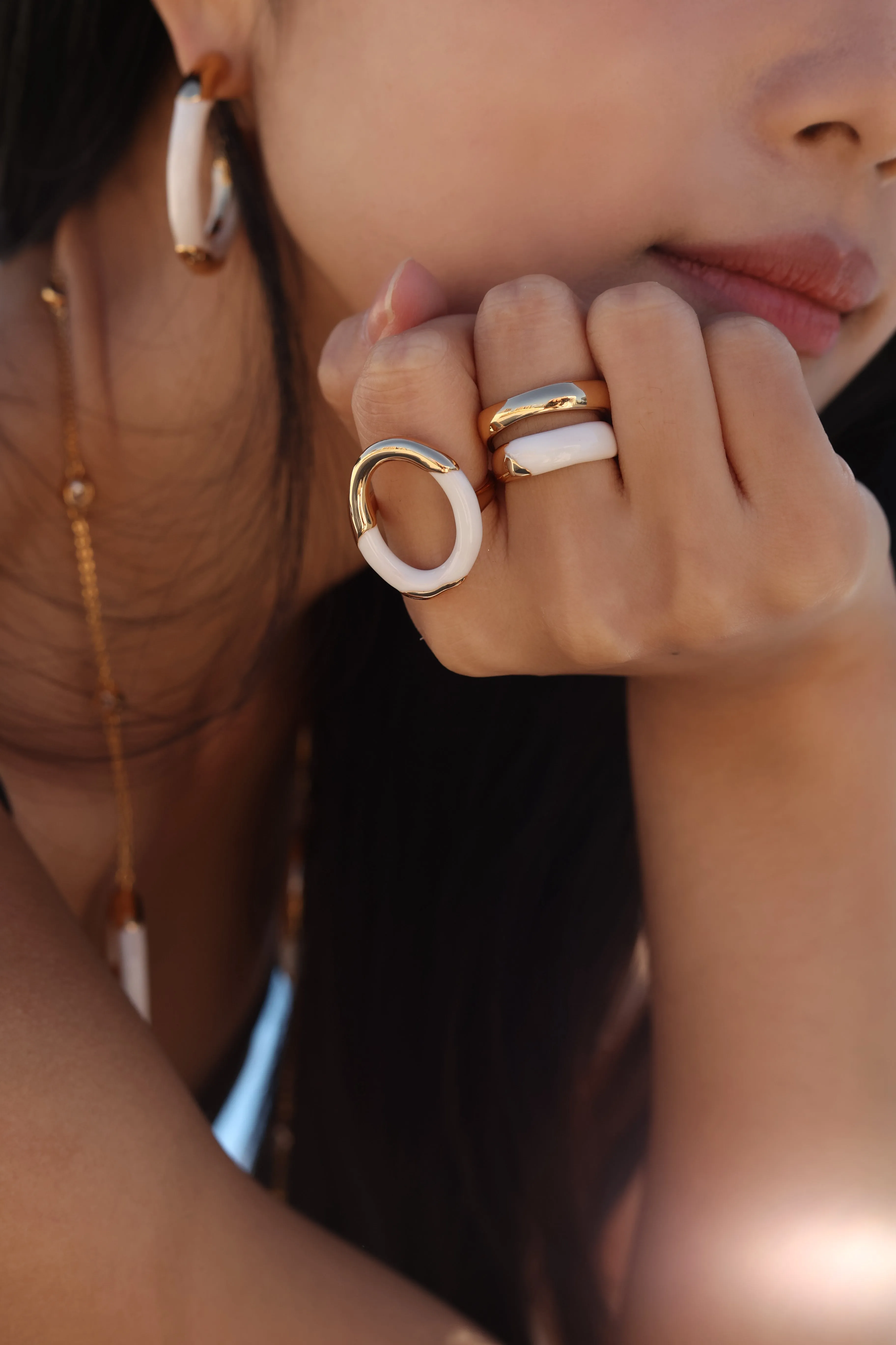 Time Ripples Round Ring sold by Retro Chic product image thumbnail 2