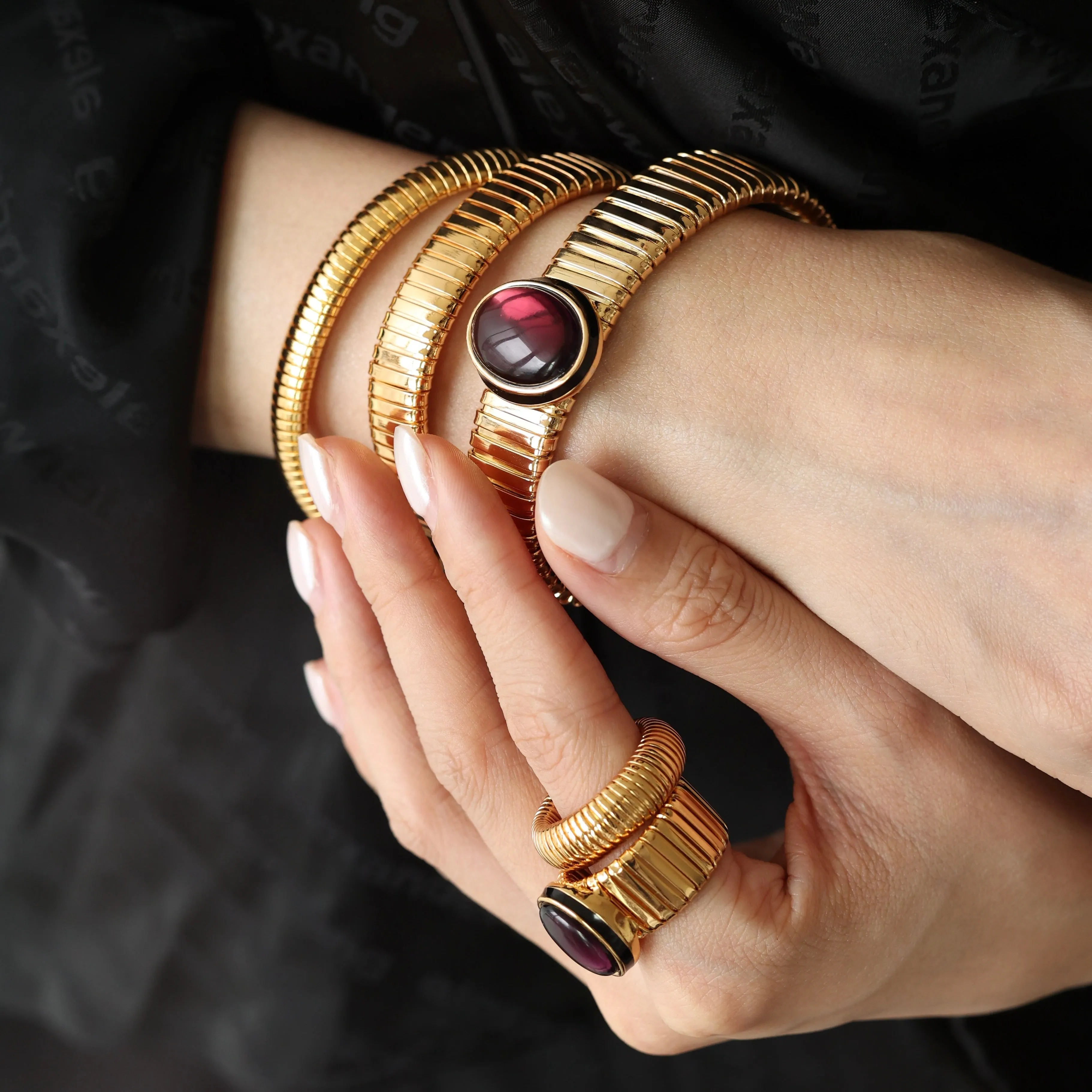 Wide Gladiatorl Minimalist Bracelet sold by Retro Chic product image thumbnail 3