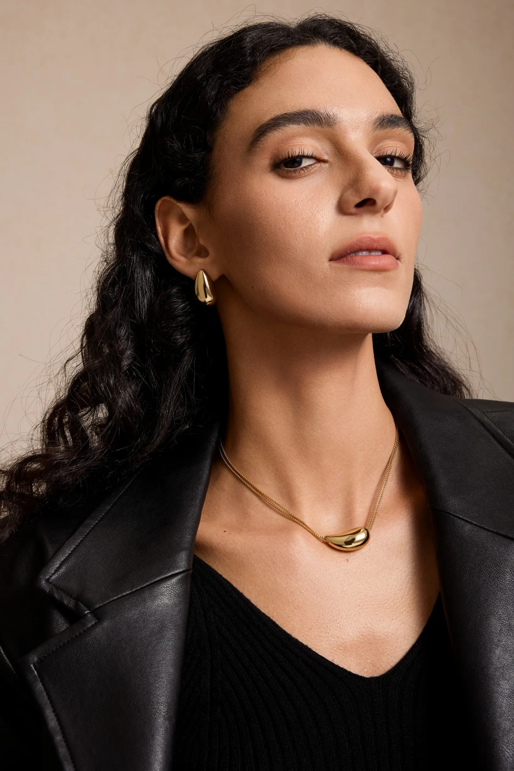 Drop Earrings - Gold Plated sold by Retro Chic product image thumbnail 4