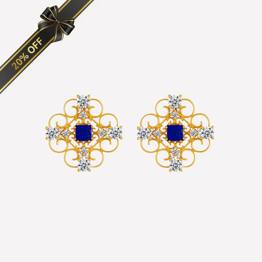 Orchid Dream Earrings sold by Retro Chic