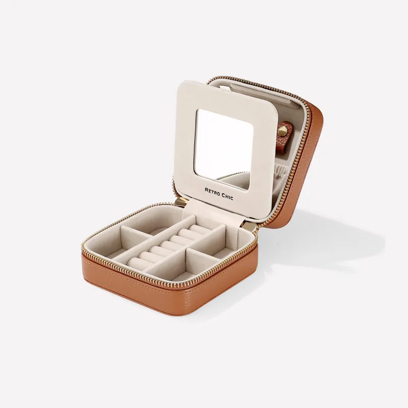 Leather Jewelry Box made by Retro Chic