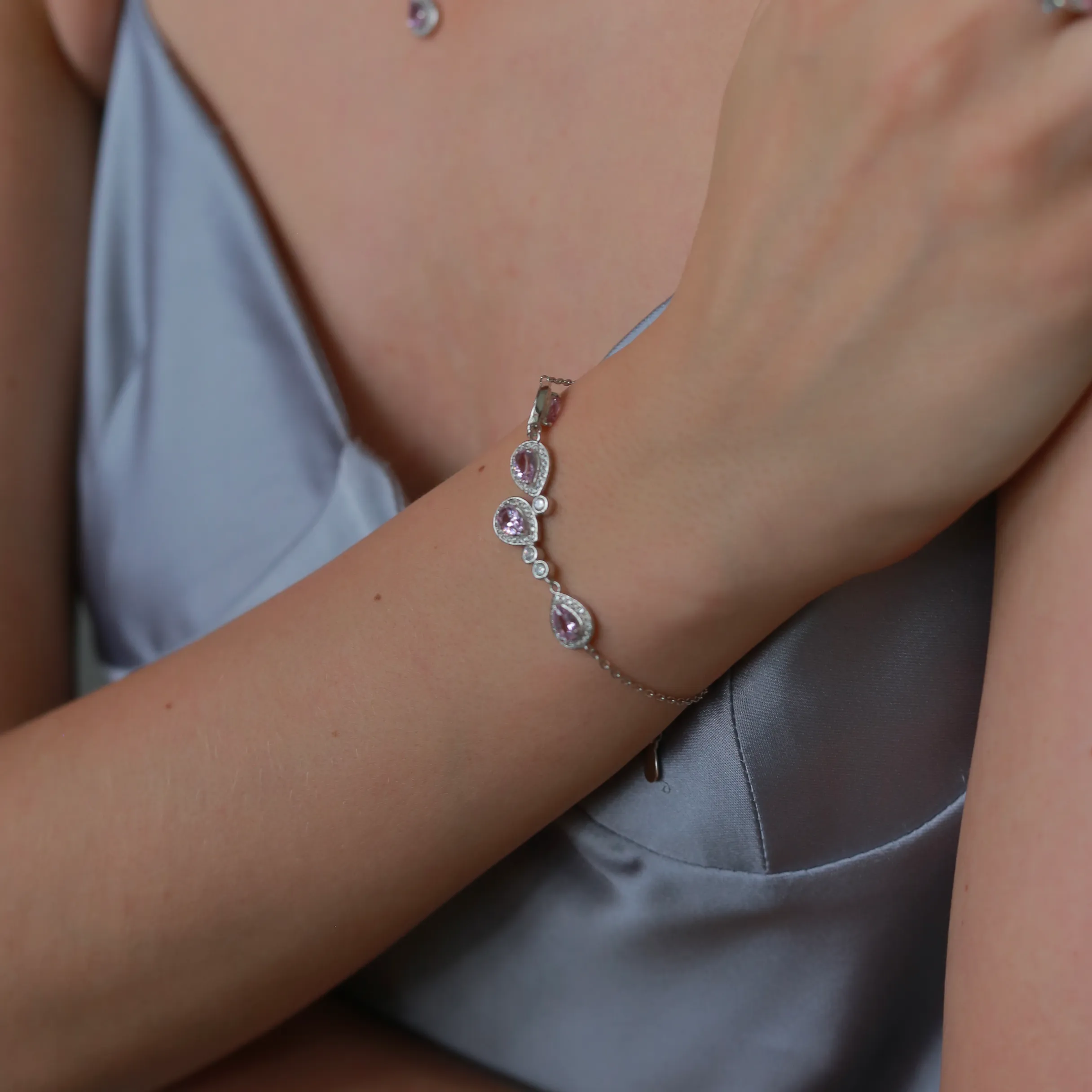 Lavender Bracelet sold by Retro Chic product image thumbnail 3