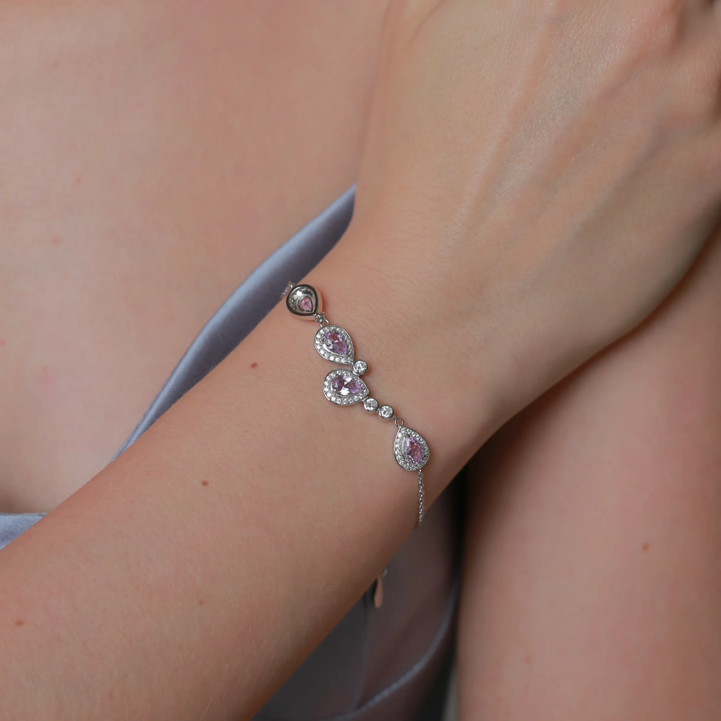 Lavender Bracelet sold by Retro Chic product image thumbnail 2