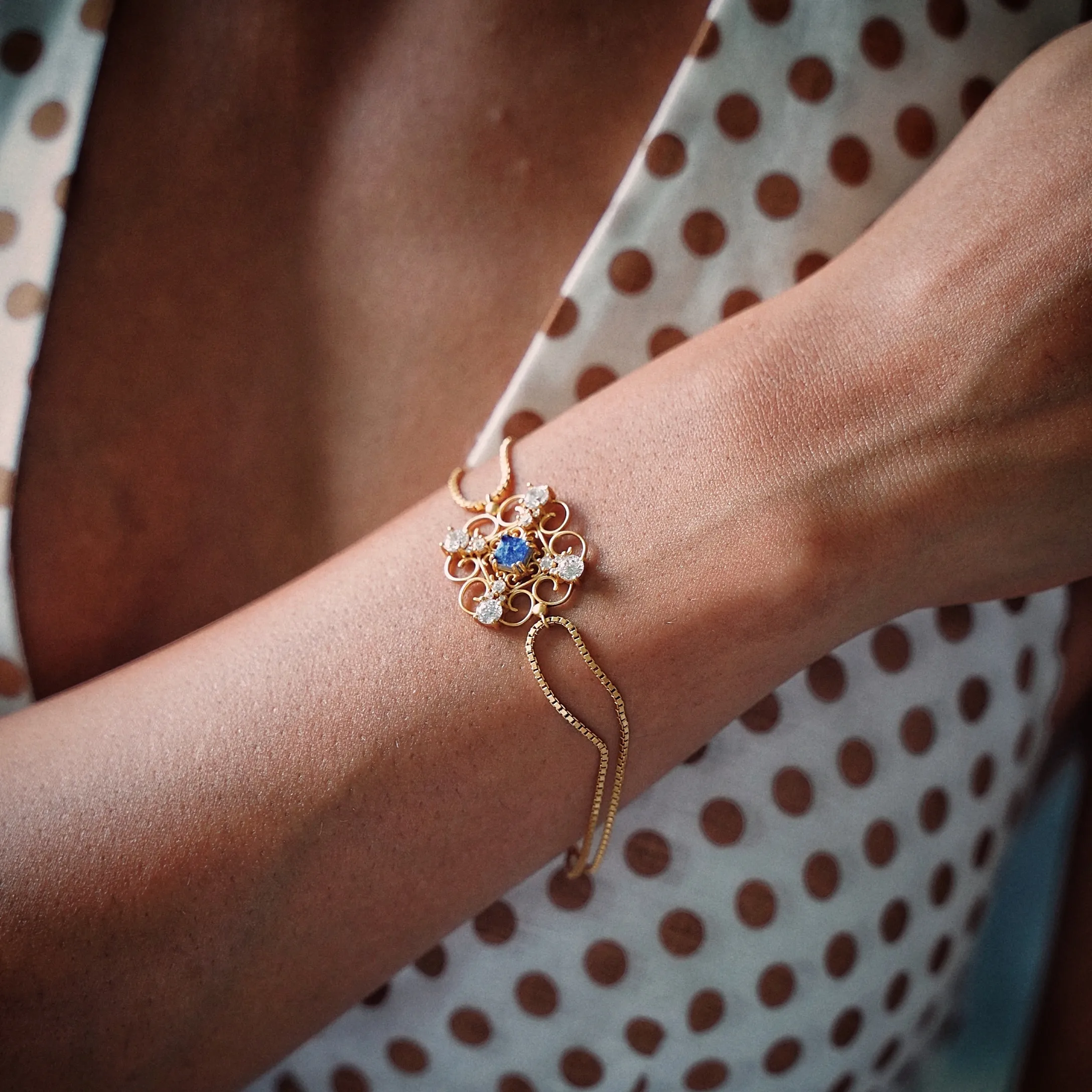 Orchid Dream Bracelet sold by Retro Chic product image thumbnail 2