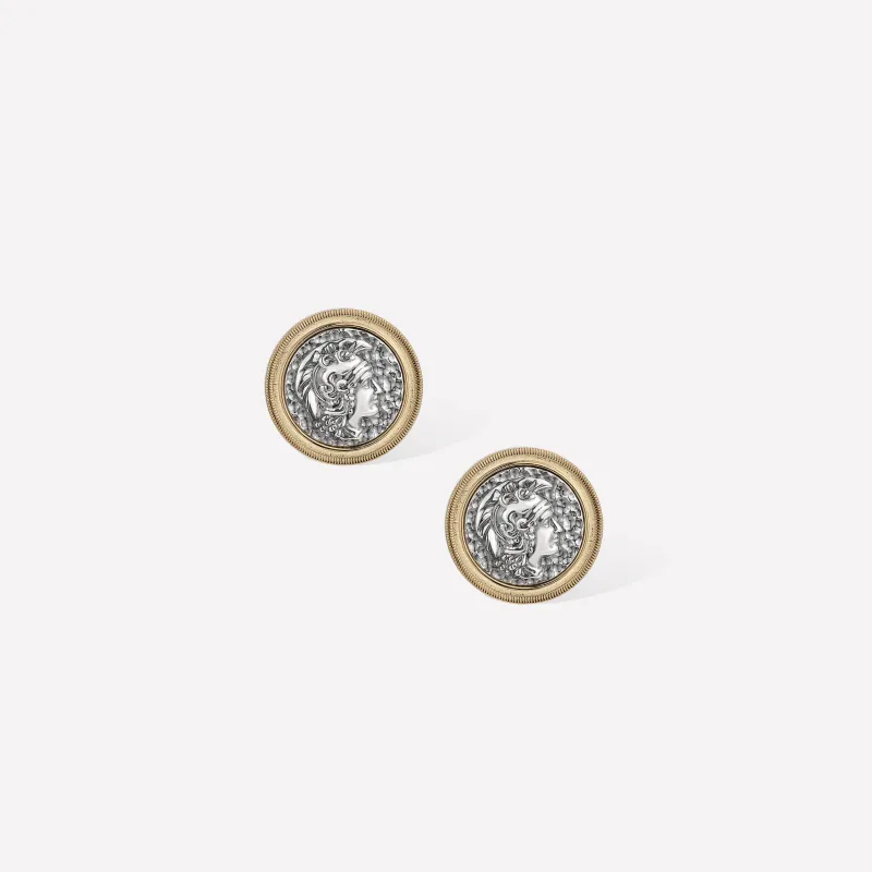 Ancient Coin Earrings sold by Retro Chic