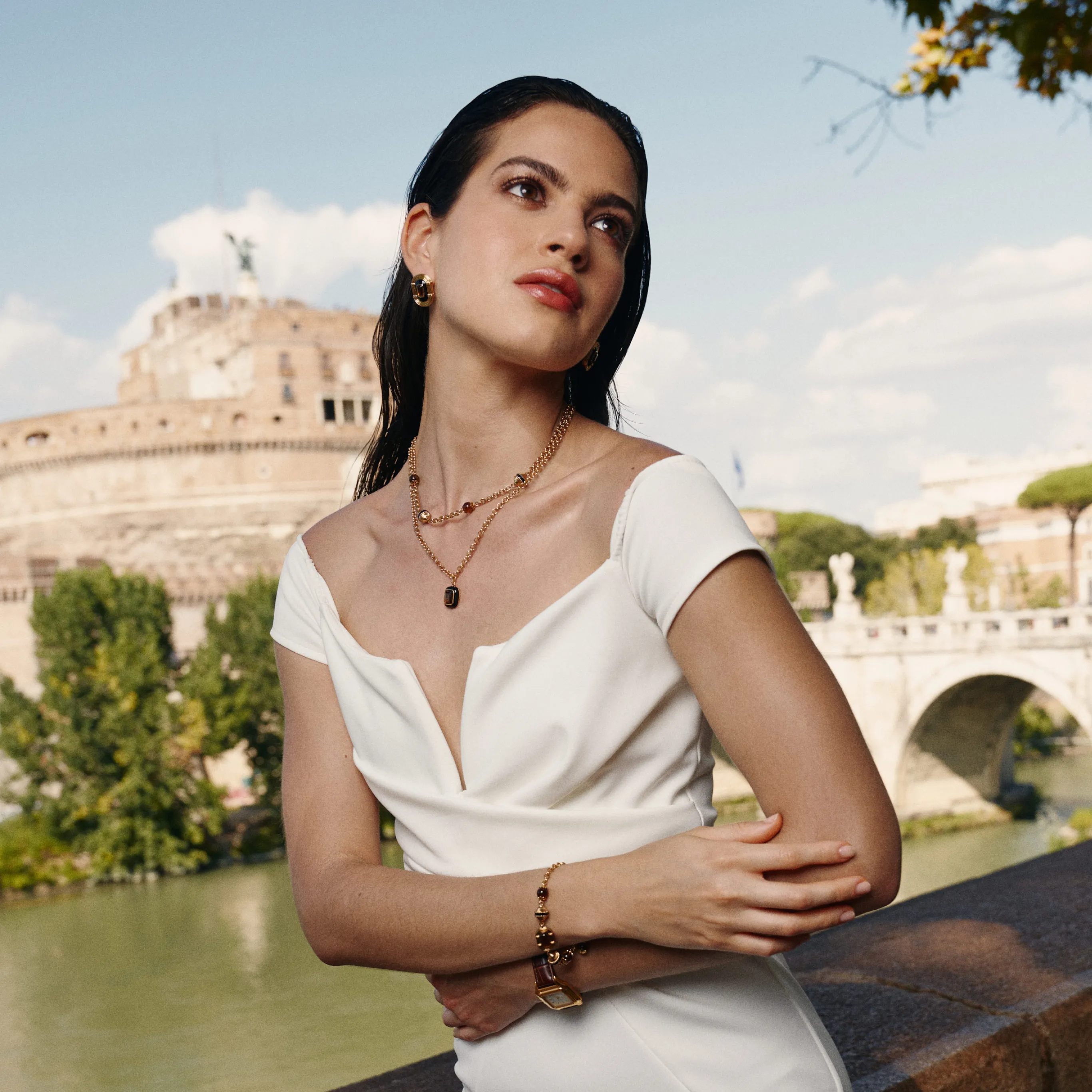 Roman Night Necklace sold by Retro Chic product image thumbnail 2