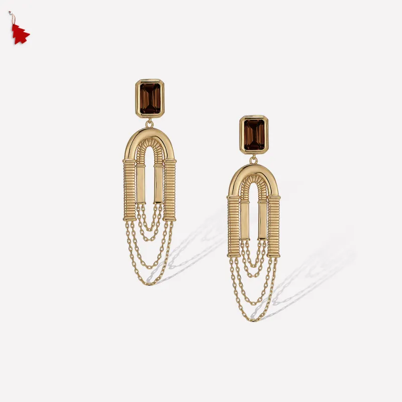 Olympieion Tassels Earrings sold by Retro Chic