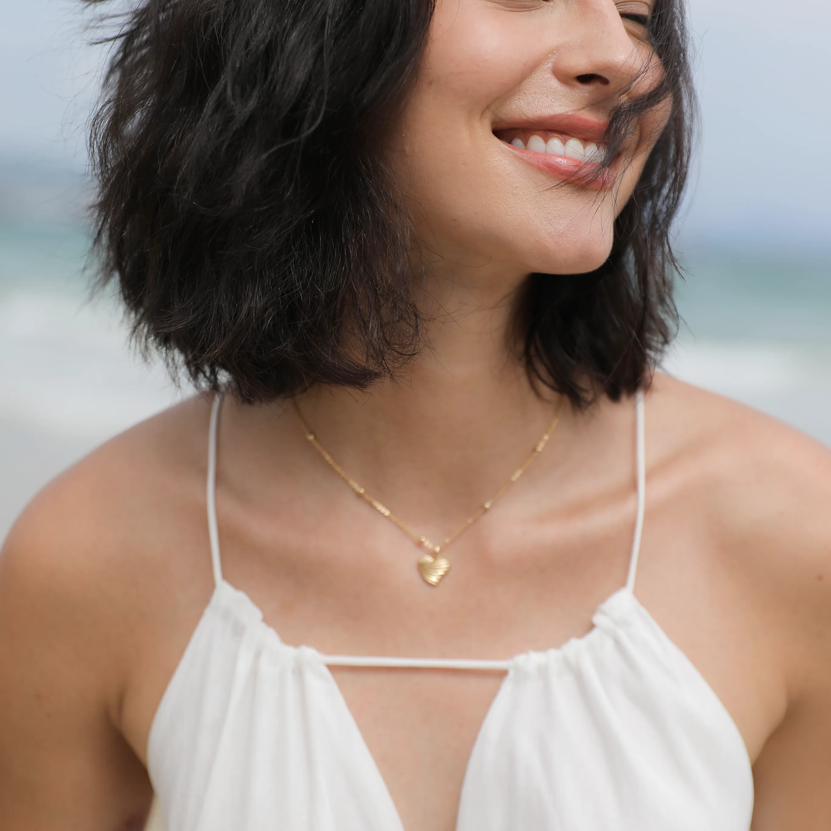 Shell Love Necklace sold by Retro Chic product image thumbnail 3