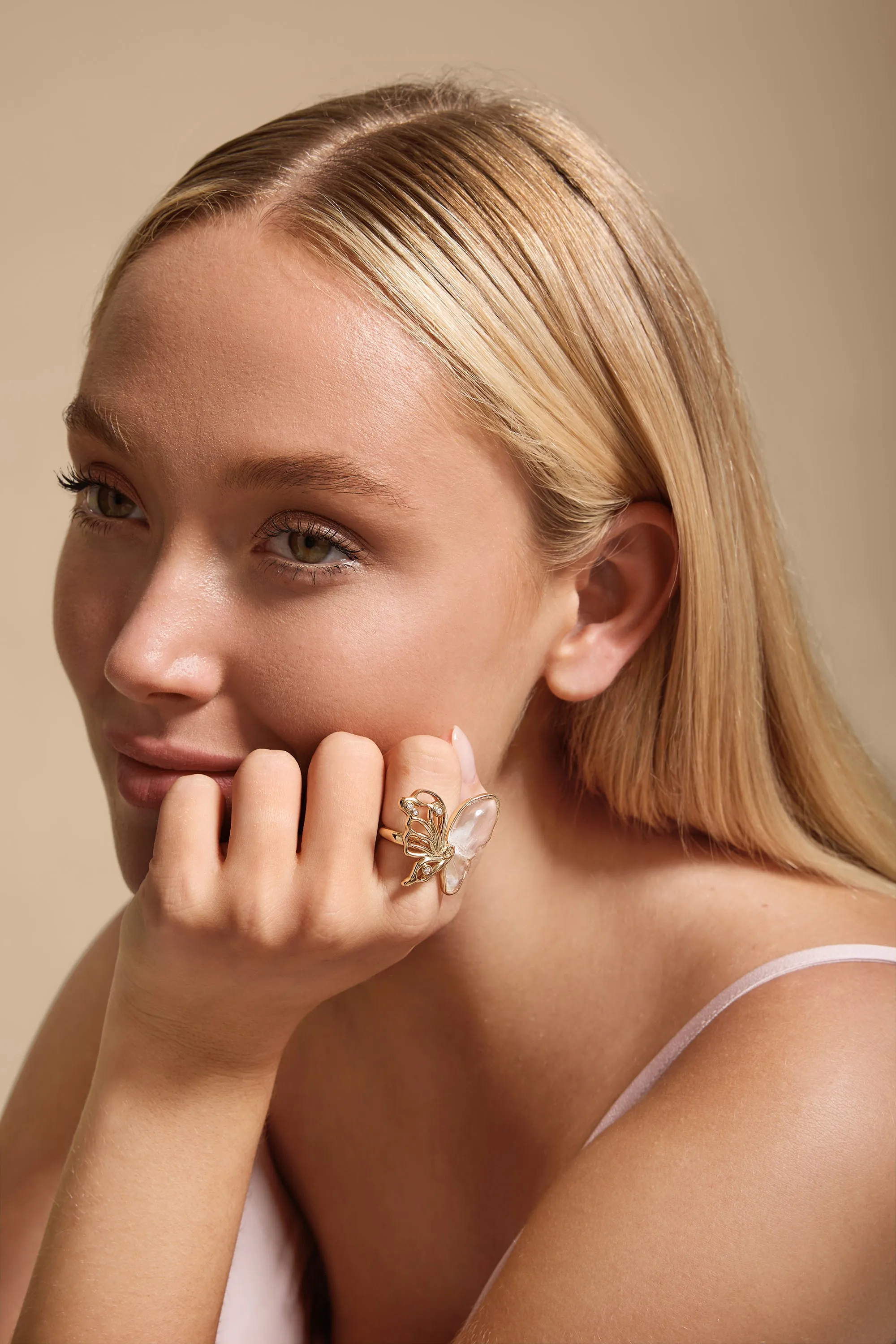 Butterfly Serenade Ring - Adjustable sold by Retro Chic product image thumbnail 4