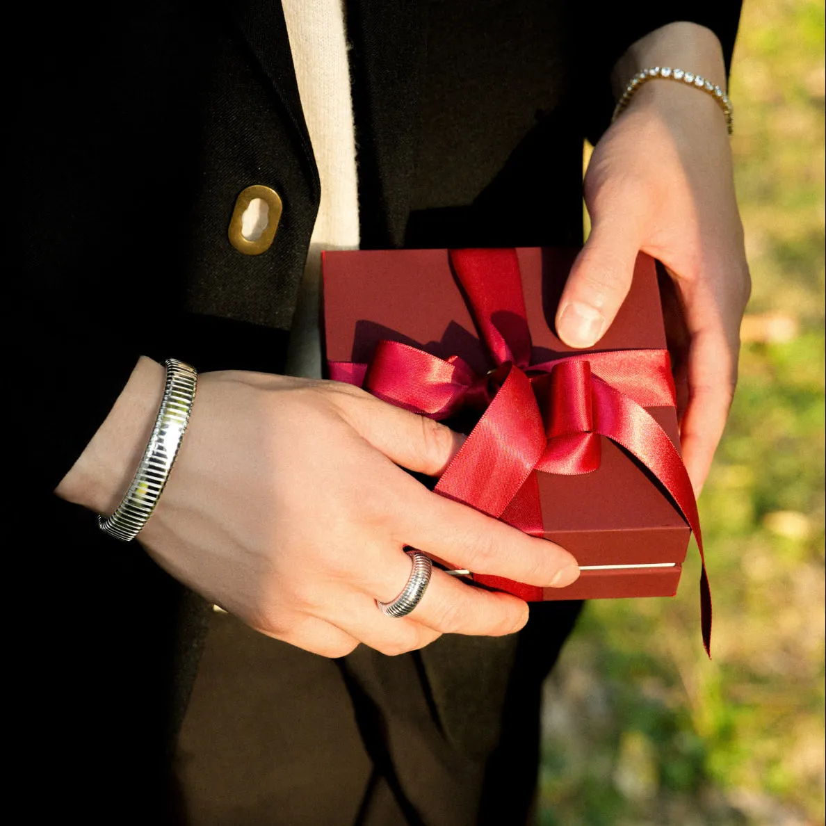 Gladiator Minimalist Silver Ring - Adjustable sold by Retro Chic product image thumbnail 3