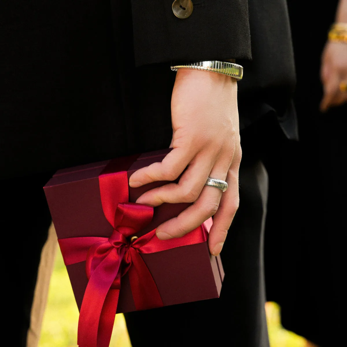 Gladiator Minimalist Silver Ring - Adjustable sold by Retro Chic product image thumbnail 2