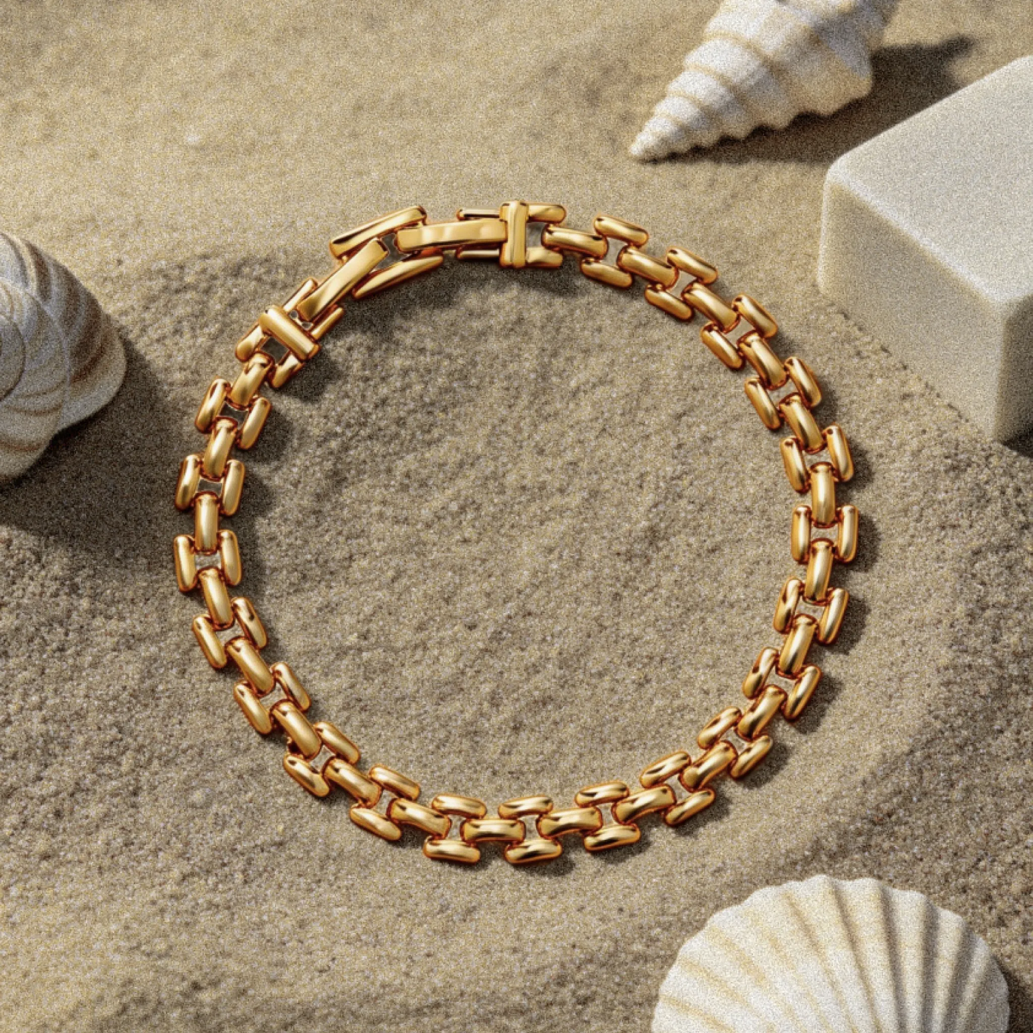Rome Chain Bracelet sold by Retro Chic product image thumbnail 5