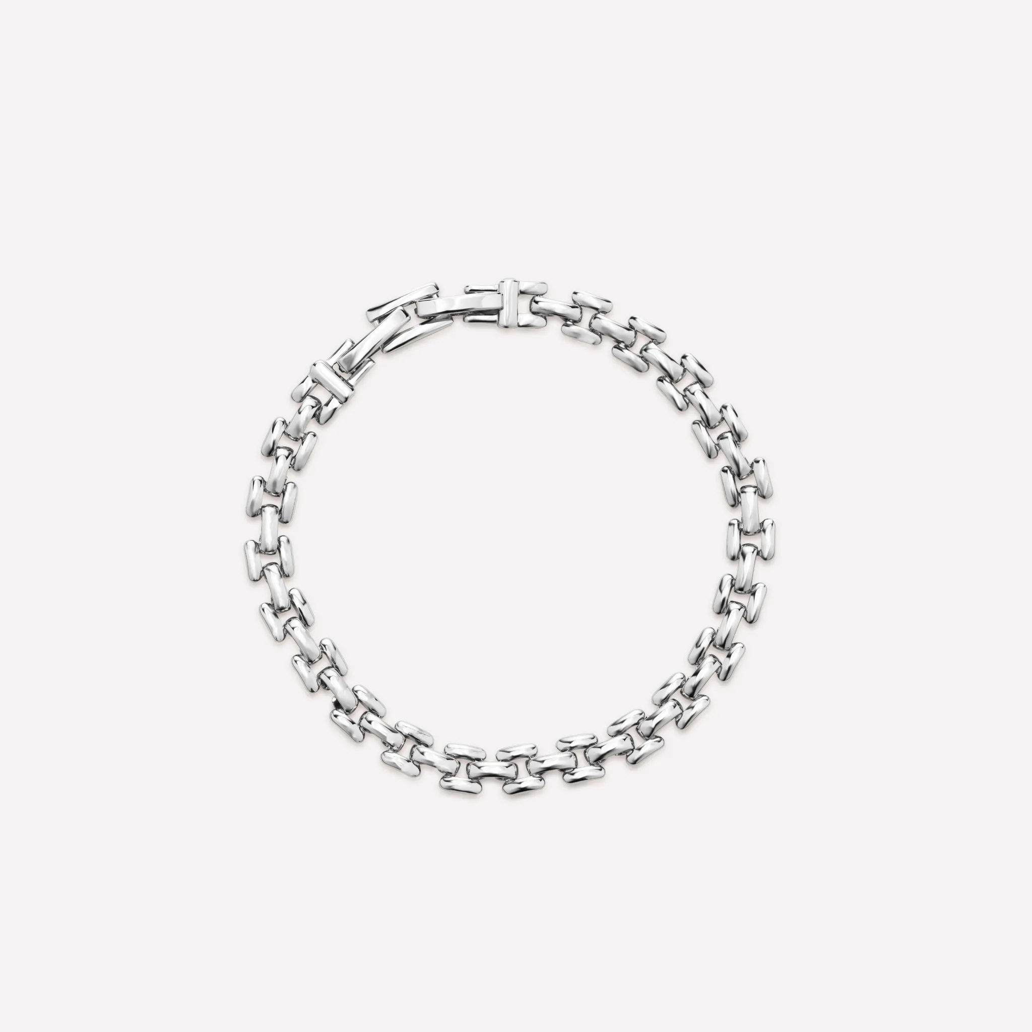 Rome Chain Silver Bracelet sold by Retro Chic