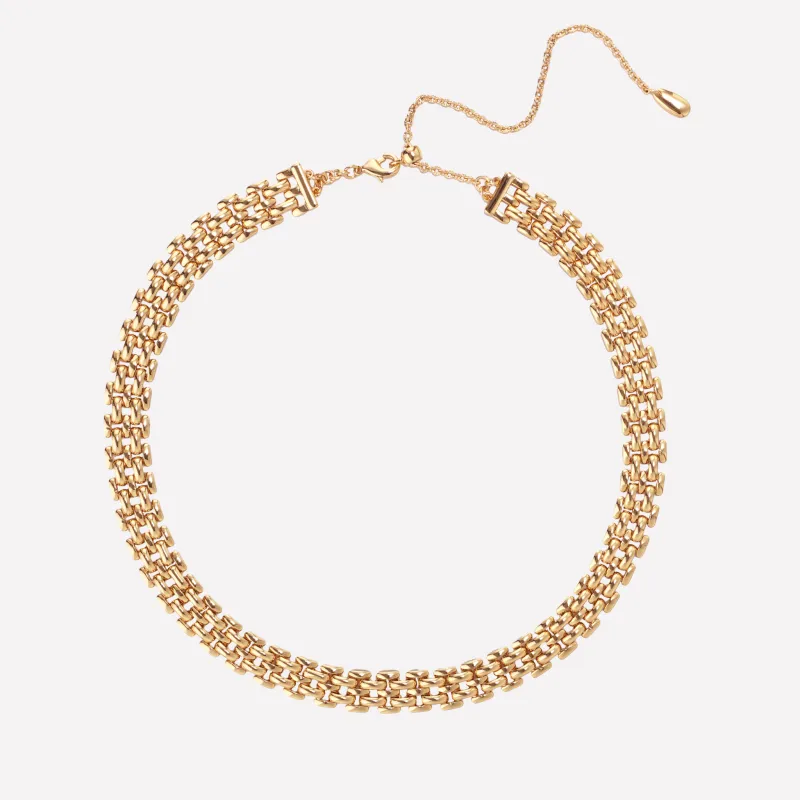 Rome Chain Necklace Large made by Retro Chic