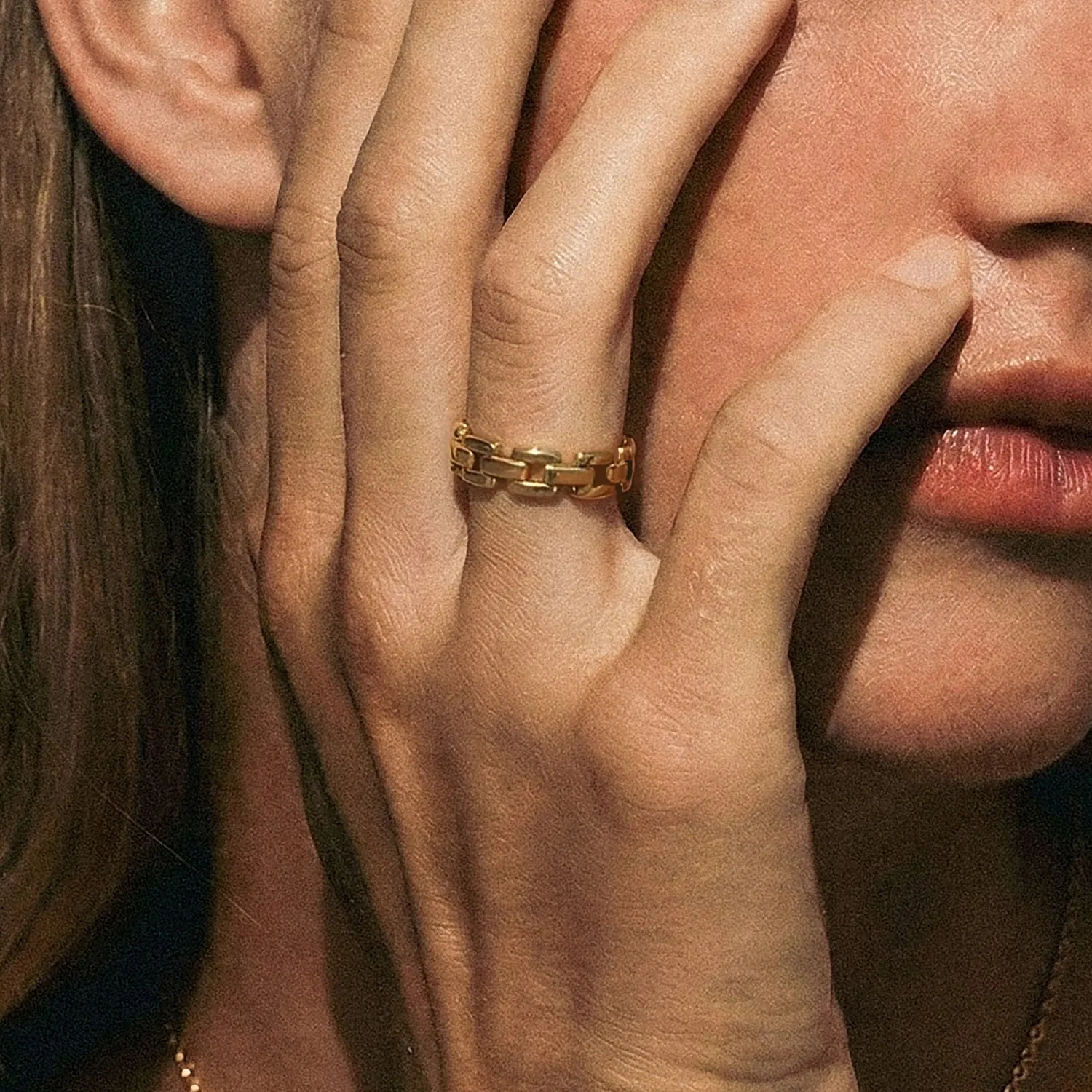 Rome Chain Ring sold by Retro Chic product image thumbnail 4