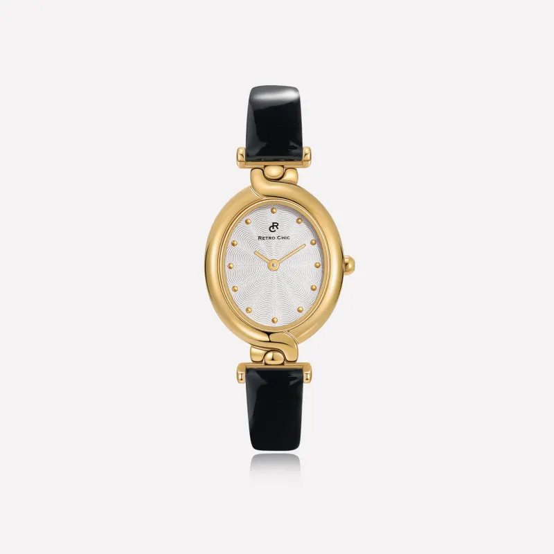 Vatican Treasures Watch - Smooth Black made by Retro Chic