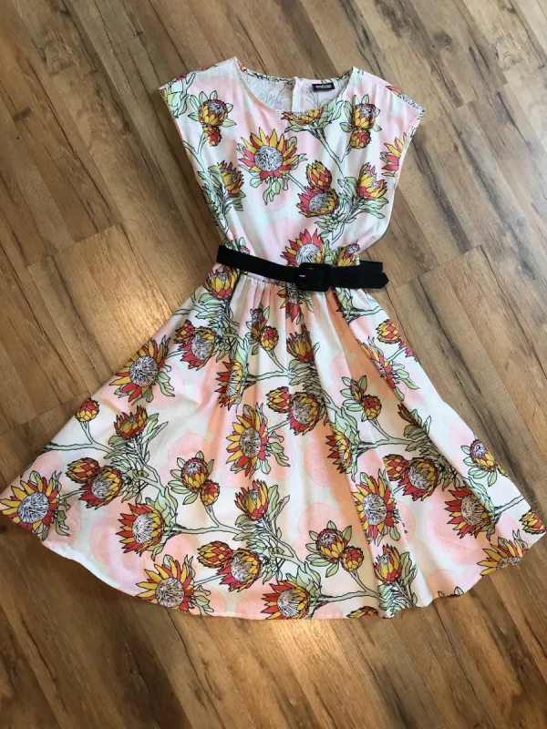 Summer Flower Dress sold by Retrolicious