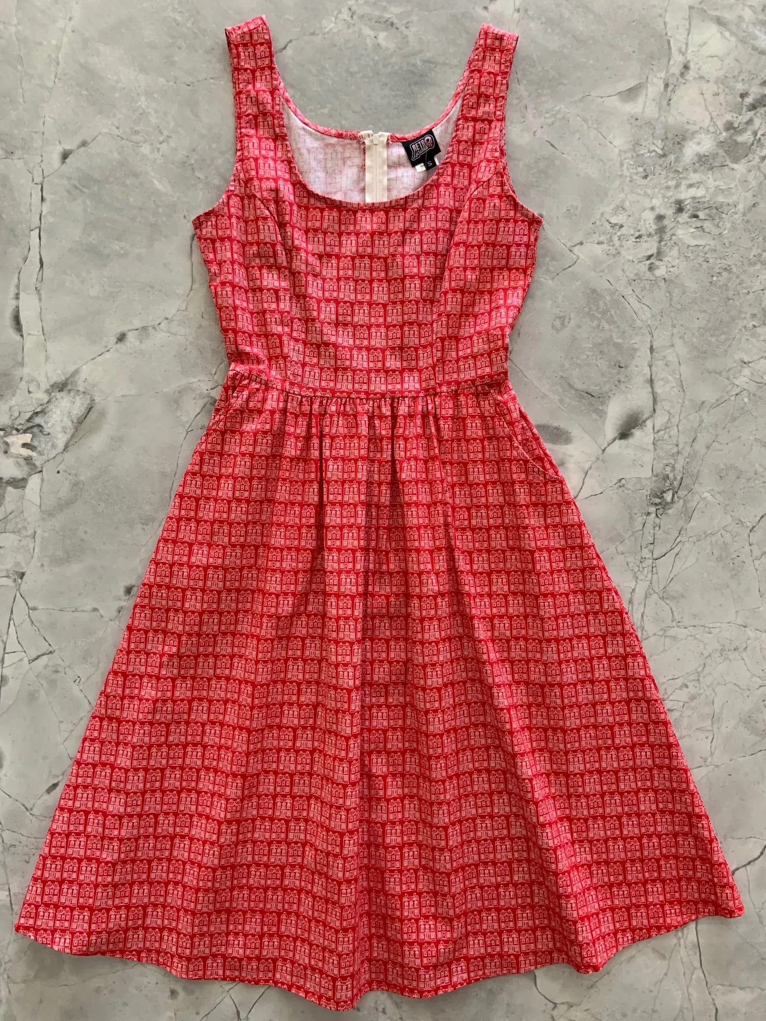 4889 Home Sweet Home Fit & Flare Dress sold by Retrolicious