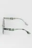 Leaf Accent Cat Eye Sunglasses in White - 1 left! sold by Retrolicious