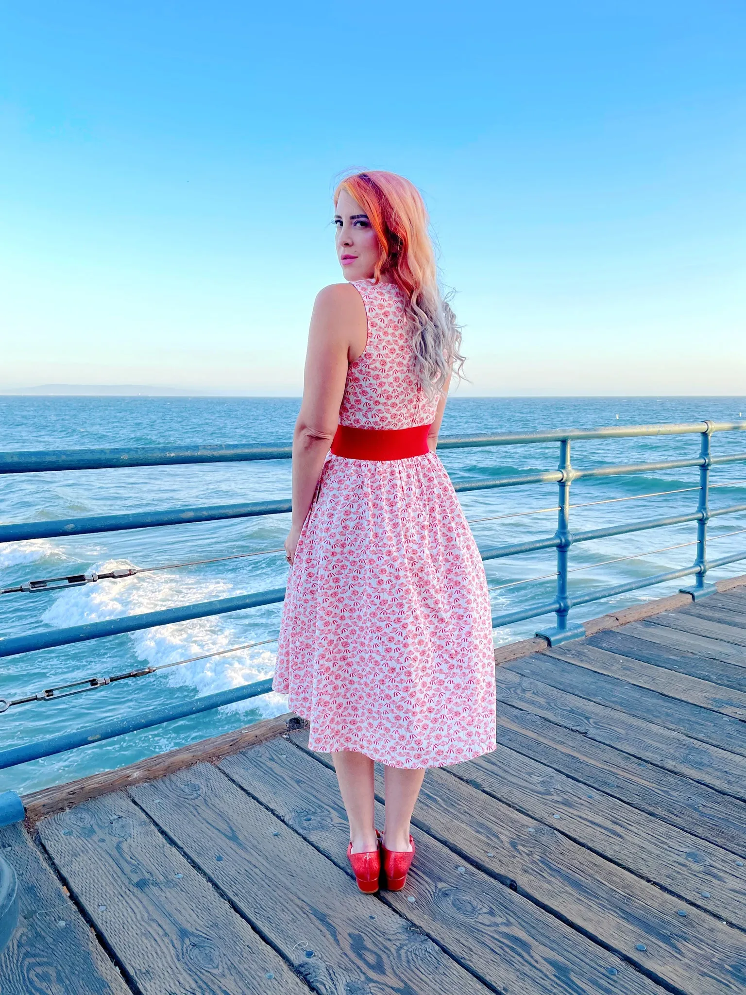 4879 Umbrella Midi Dress sold by Retrolicious product image thumbnail 3