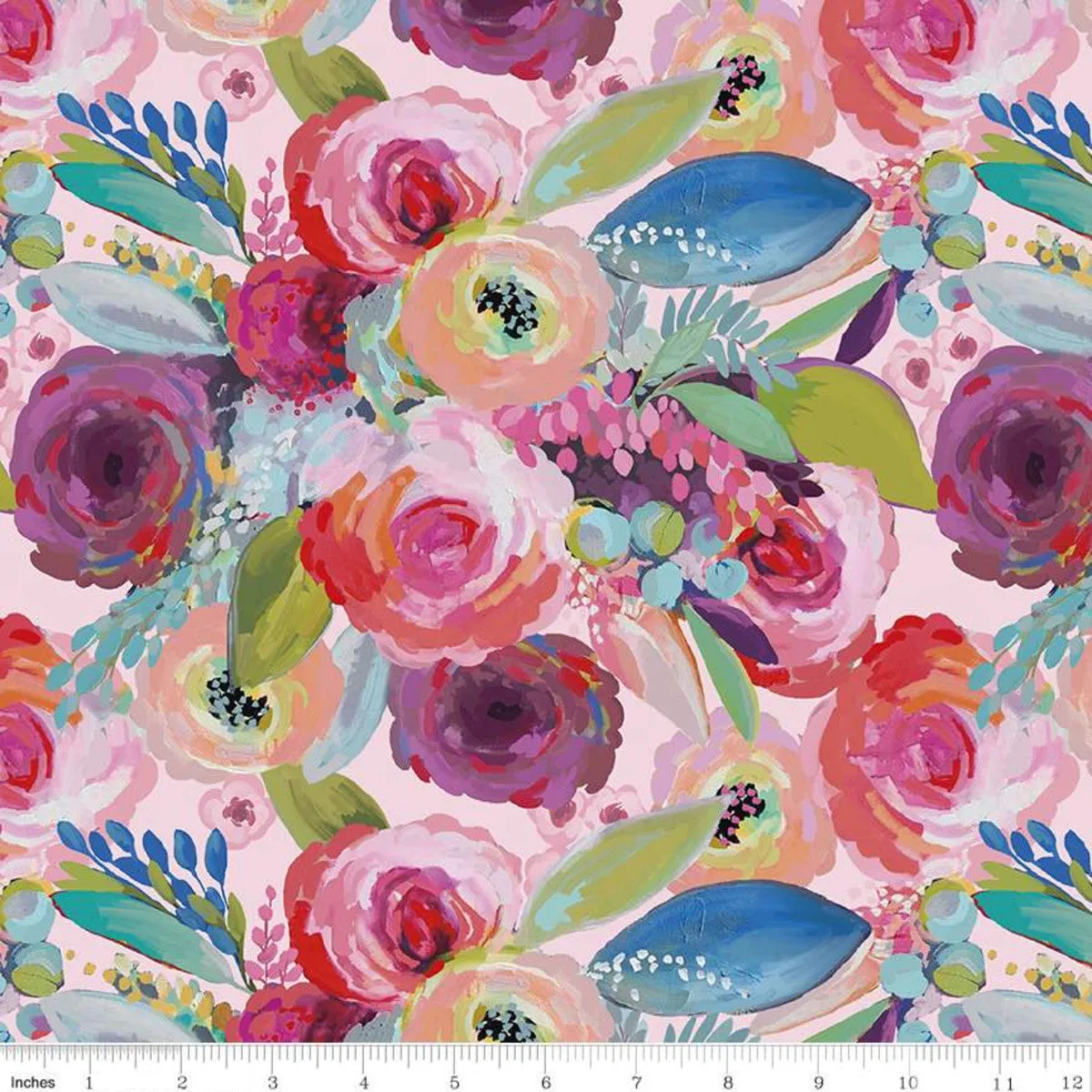 4905 Watercolor Floral Bow Top sold by Retrolicious product image thumbnail 5