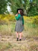 Foxy Fit & Flare Dress - XS only, 1 left! sold by Retrolicious
