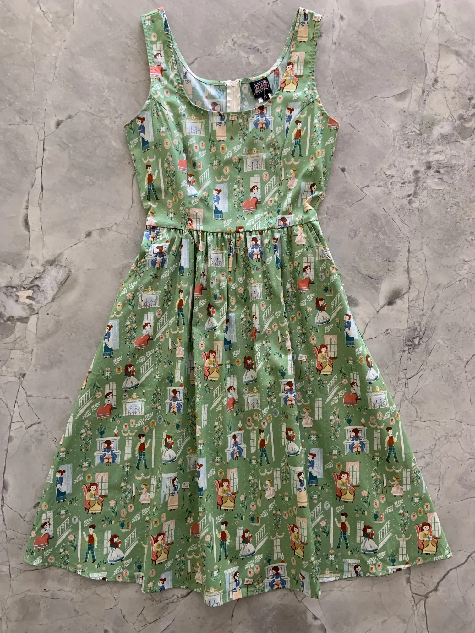Little Women Fit & Flare Dress sold by Retrolicious