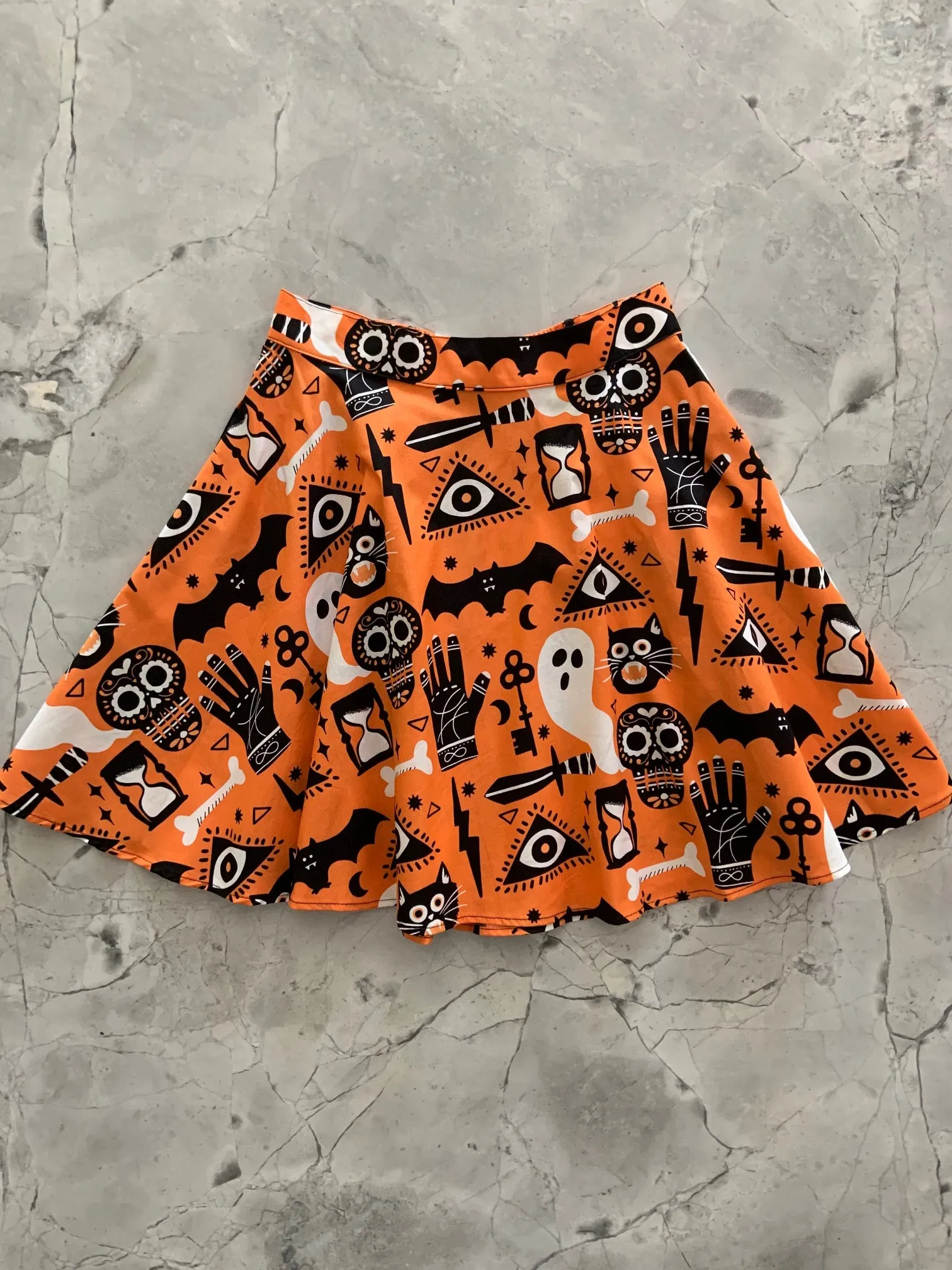 Eeek Skater Skirt sold by Retrolicious