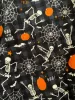 Glow in the Dark Dancing Bones Skater Skirt sold by Retrolicious
