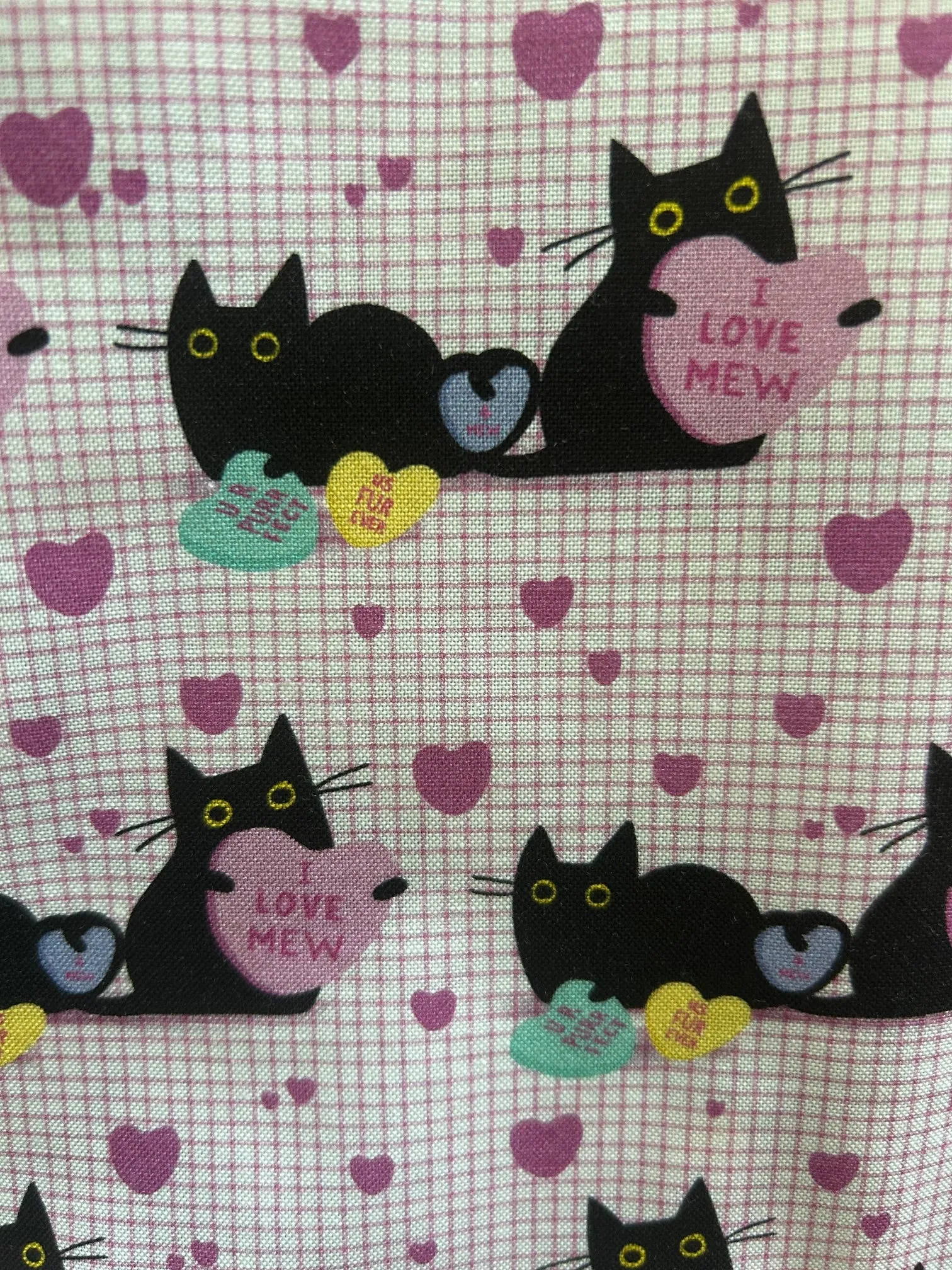 Pink Cats Skater Skirt sold by Retrolicious product image thumbnail 2