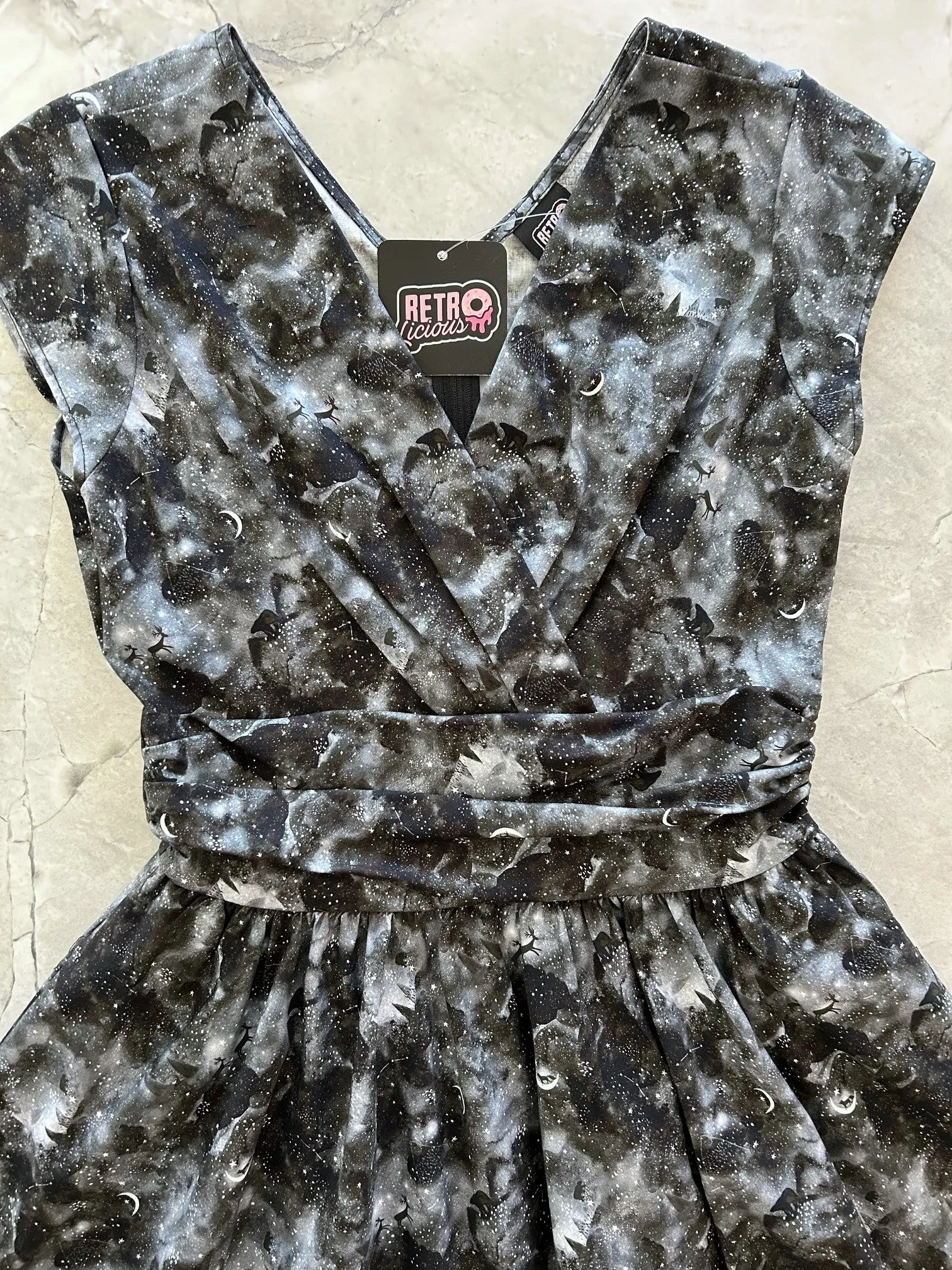 Stellar Greta Dress - XL only, 1 left! sold by Retrolicious product image thumbnail 2