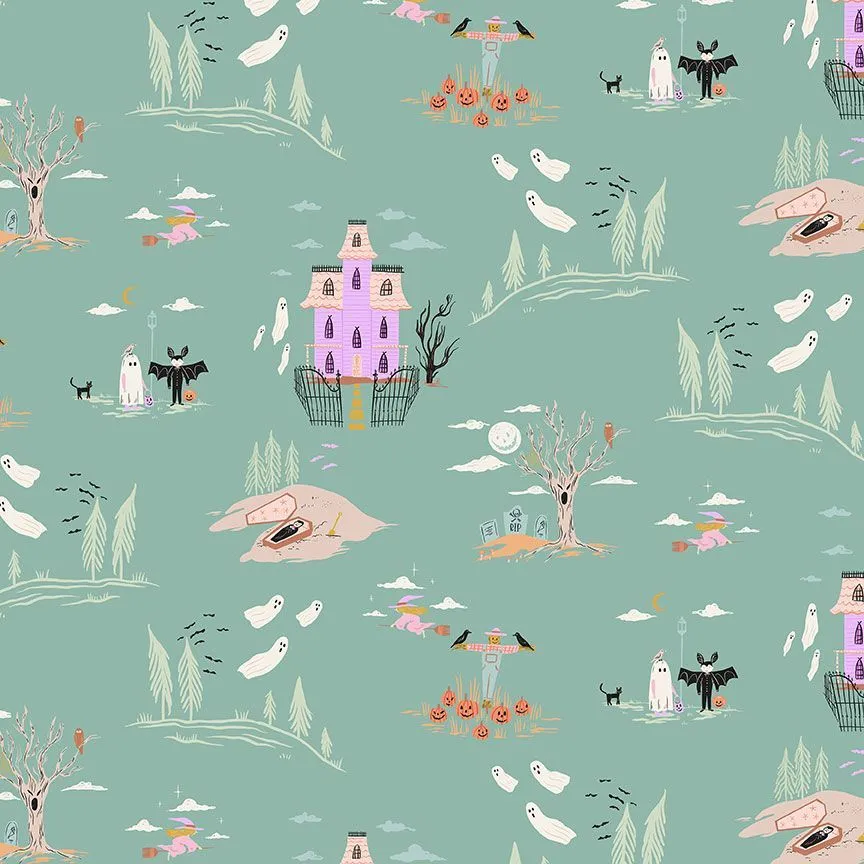 Spooky Fun Greta Dress sold by Retrolicious product image thumbnail 3