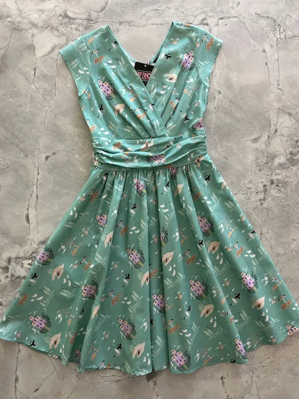 Spooky Fun Greta Dress sold by Retrolicious