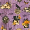 Purple Skull Vintage Dress sold by Retrolicious
