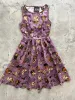 Purple Skull Vintage Dress sold by Retrolicious