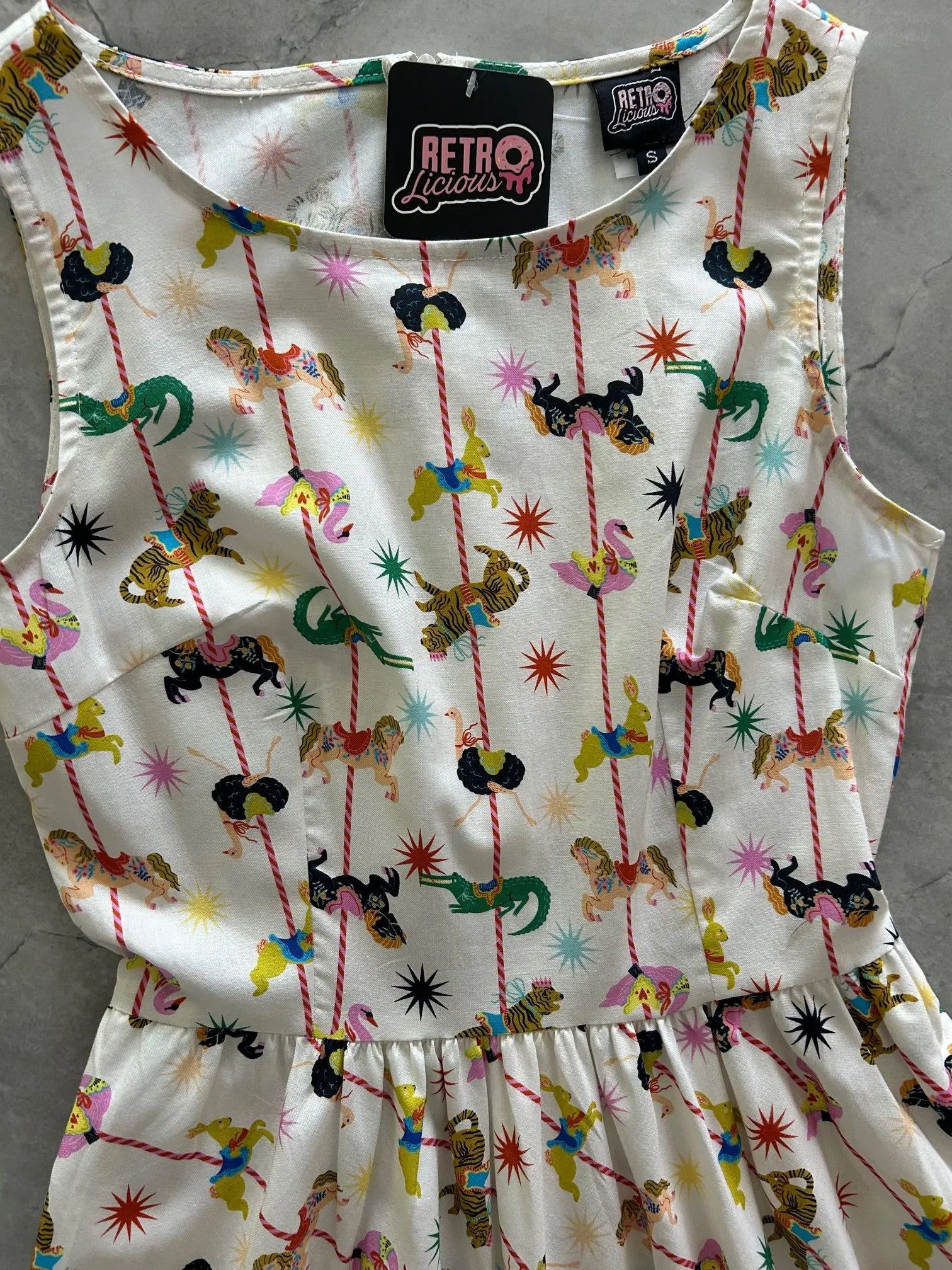 Carousel Midi Dress sold by Retrolicious product image thumbnail 2