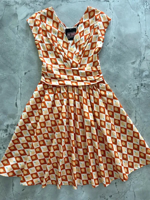 Cotton Candy Greta Dress sold by Retrolicious