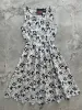 Fabulous Felines Vintage Dress sold by Retrolicious