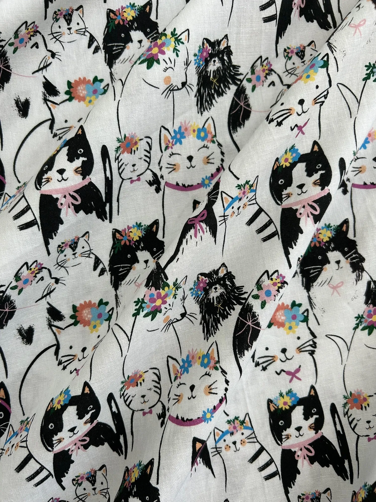 Fabulous Felines Vintage Dress sold by Retrolicious product image thumbnail 3
